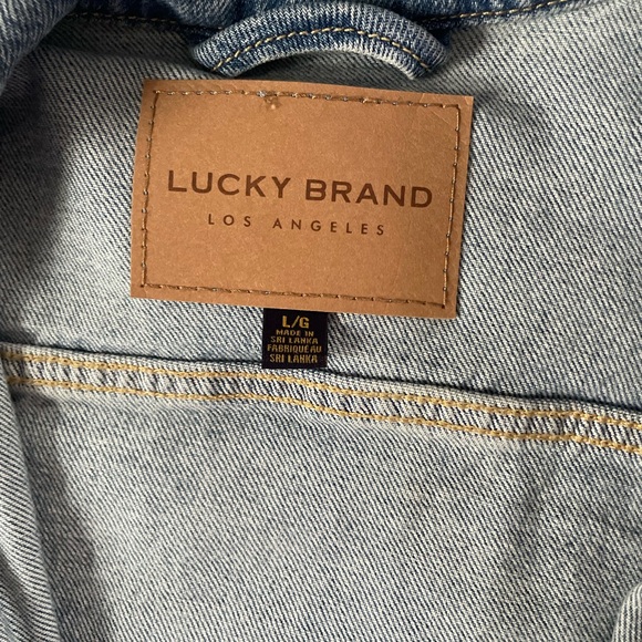NWT Lucky Brand Denim Jacket - Picture 3 of 4
